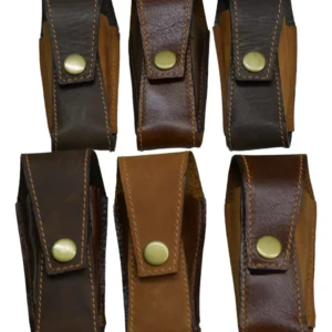 Funda Corta Pluma Cuero Legitimo Chileno