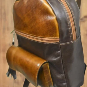 Mochila De Cuero Chileno Dama