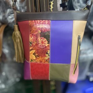 Morral Bolso Cuero Chileno Parch Worck Entrega Inmediata
