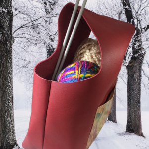 Bolso Portalana Cuero Legitimo Chileno