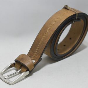 Cinturon de cuero sport sueleta