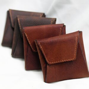 Monedero De Cuero Vintage Chileno